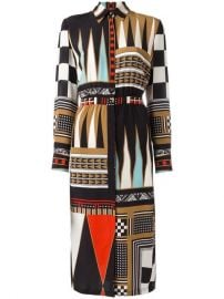 Etro Geometric Print Shirt Dress at Farfetch